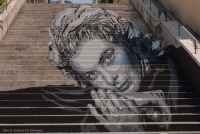 Ossigeno 2015 - Popstairs A Roma tre quartieri, tre interventi di street art, tre icone “pop”