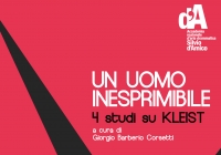 “Un uomo inesprimibile, 4 studi su Kleist” a cura di Giorgio Barberio Corsetti