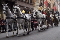 Torna dal 25 al 28 febbraio la magia dell’antico Carnevale Romano: Sfilata equestre, fuochi, parate, concerti