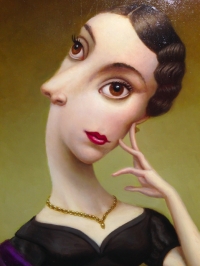 Il Pop Surrealism di Marion Peck formato foto ricordo alla Dorothy Circus Gallery di Roma: vernissage a tu per tu con l’artista